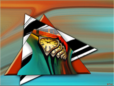 time compass art piece