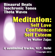 Meditation: Self Love, Binaural, Isochronic, Theta, NLP, Reiki, 4 subliminal tracks