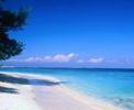 bright blue ocean beach