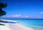 rich blue tropical ocean view