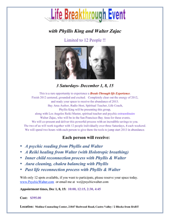 Life Breakthrough Event - in person